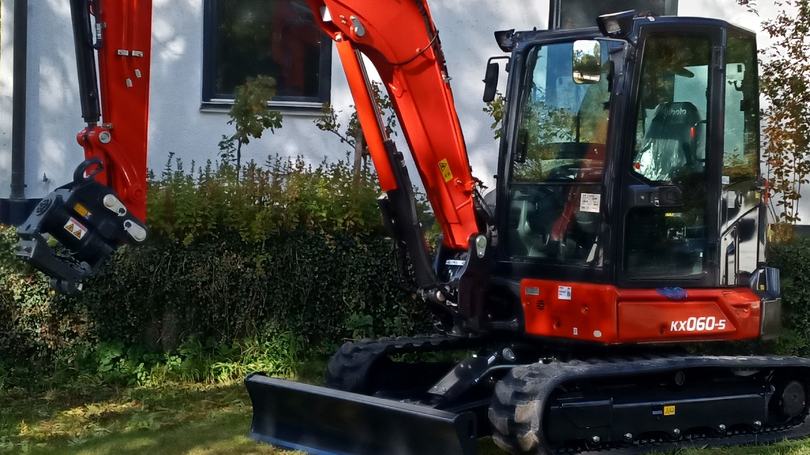 Minibagger aus dem Mietpark